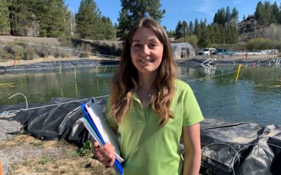 New Aquaculturist brings knowledge and passion to the Klamath Tribes’ c’waam and koptu fish rearing facility