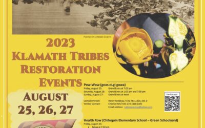 Klamath Tribes Restoration Celebration