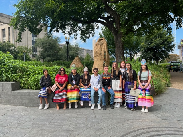 Klamath Tribes Youth Council Attends National UNITY Conference in Washington, D.C.