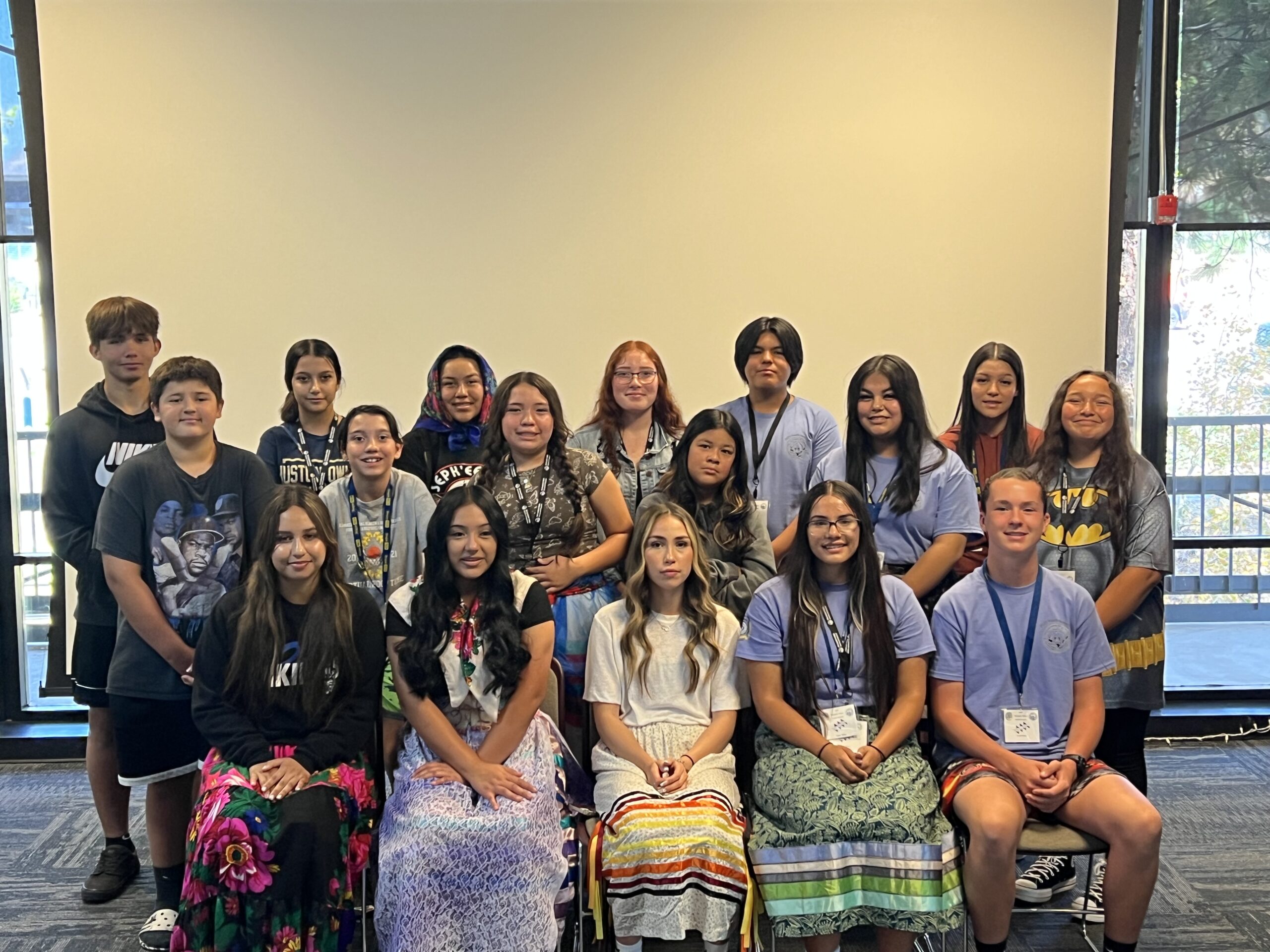 Klamath Tribes Youth Council Members