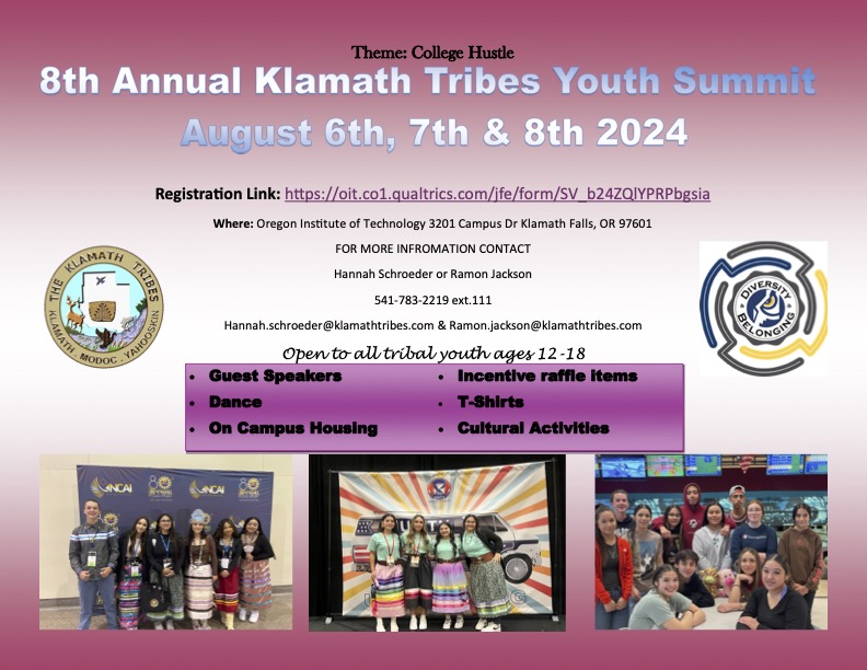8th Annual Klamath Tribes Youth Summit