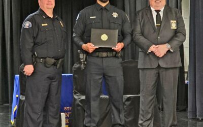 Klamath Tribes Police Officer Zak Jackson Graduates from Oregon Police Academy